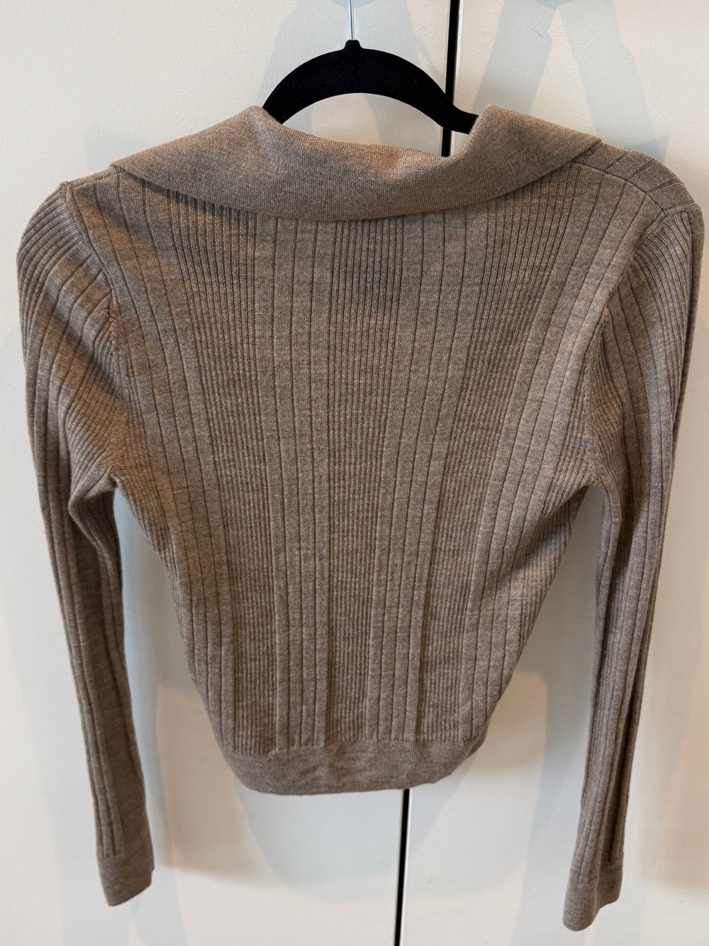 Reformation Hermia Merino Wool Polo Size Size M - Picture 4 of 6
